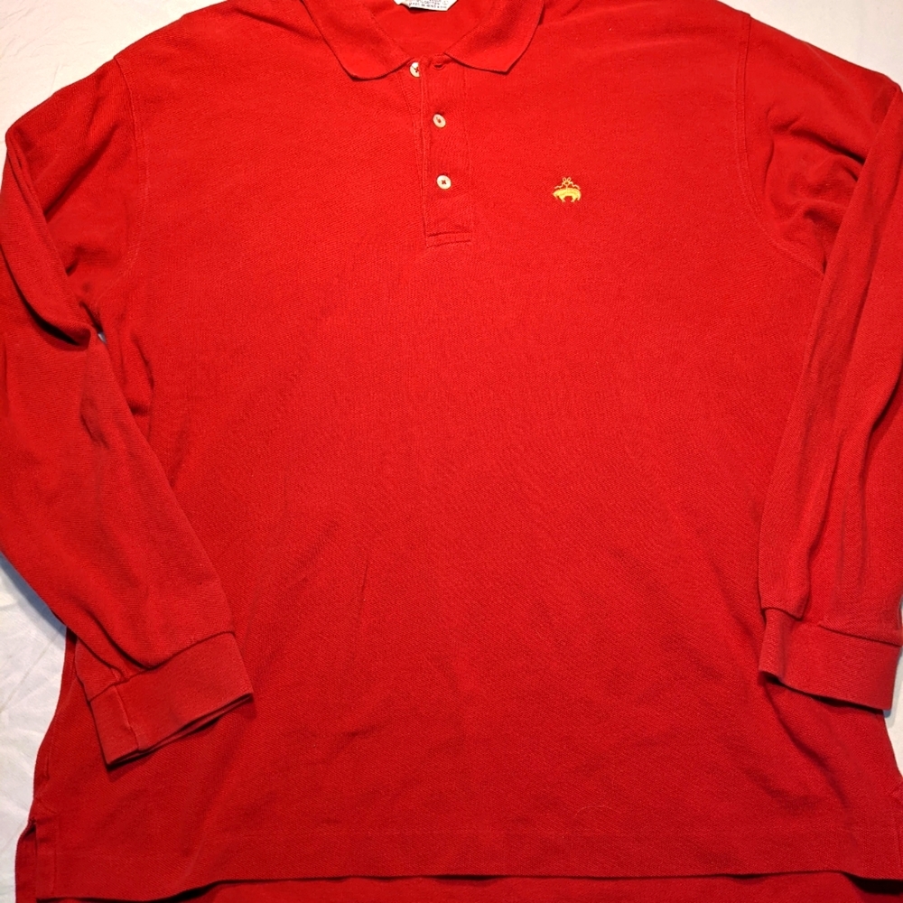 Brooks Brothers Golden Fleece Men's Long Sleeve Polo